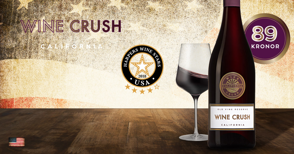 Wine Crush Old Vine Reserve | Vinjakt.nu